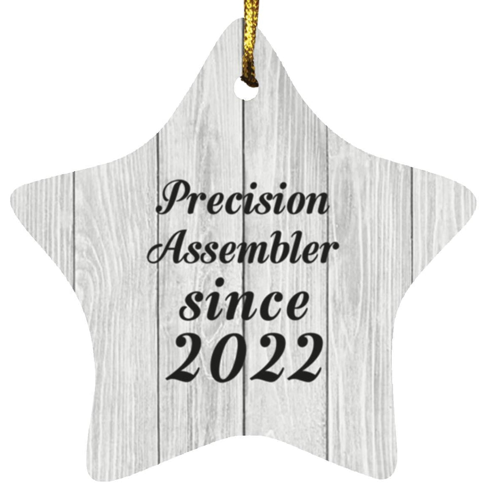 Precision Assembler Since 2022 - Star Ornament F
