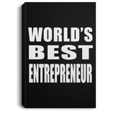 World's Best Entrepreneur - Canvas Portrait