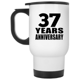 37th Anniversary 37 Years - White Travel Mug