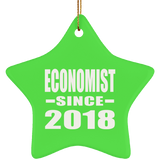 Economist Since 2018 - Star Ornament