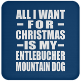 All I Want For Christmas Is My Entlebucher Mountain Dog - Coaster
