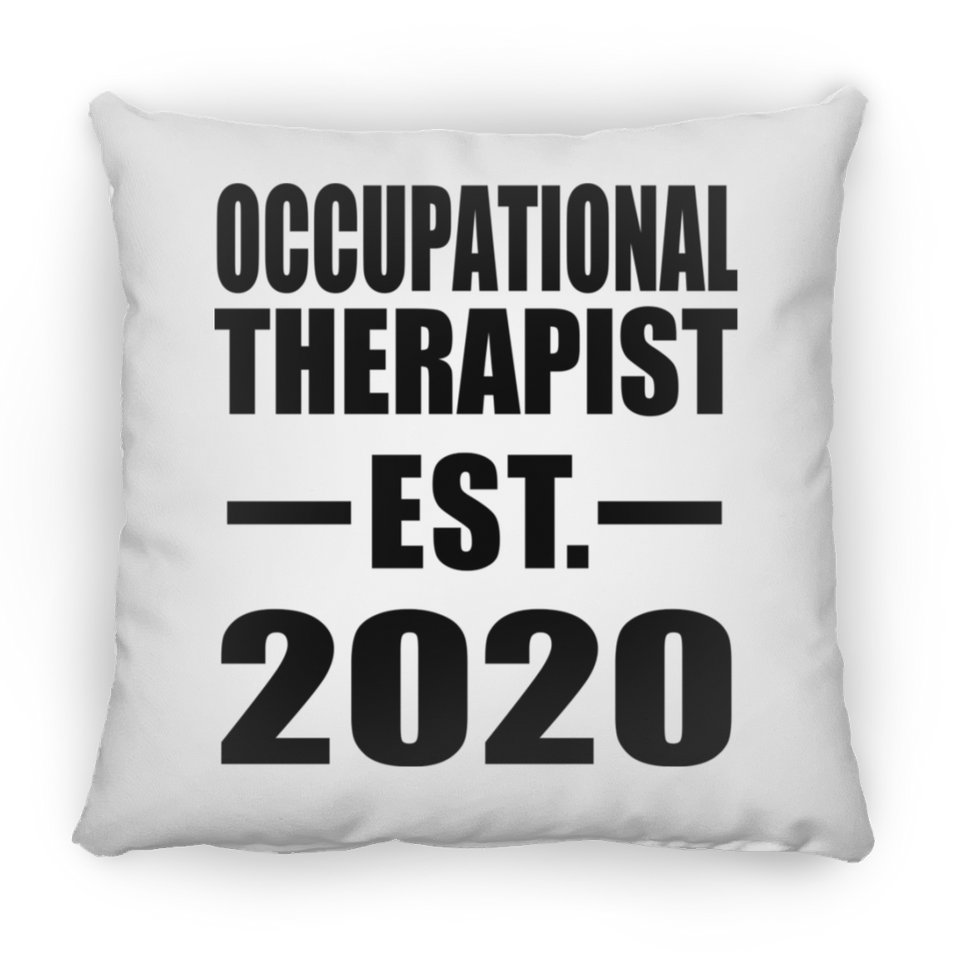 Occupational Therapist Established EST. 2020 - Throw Pillow