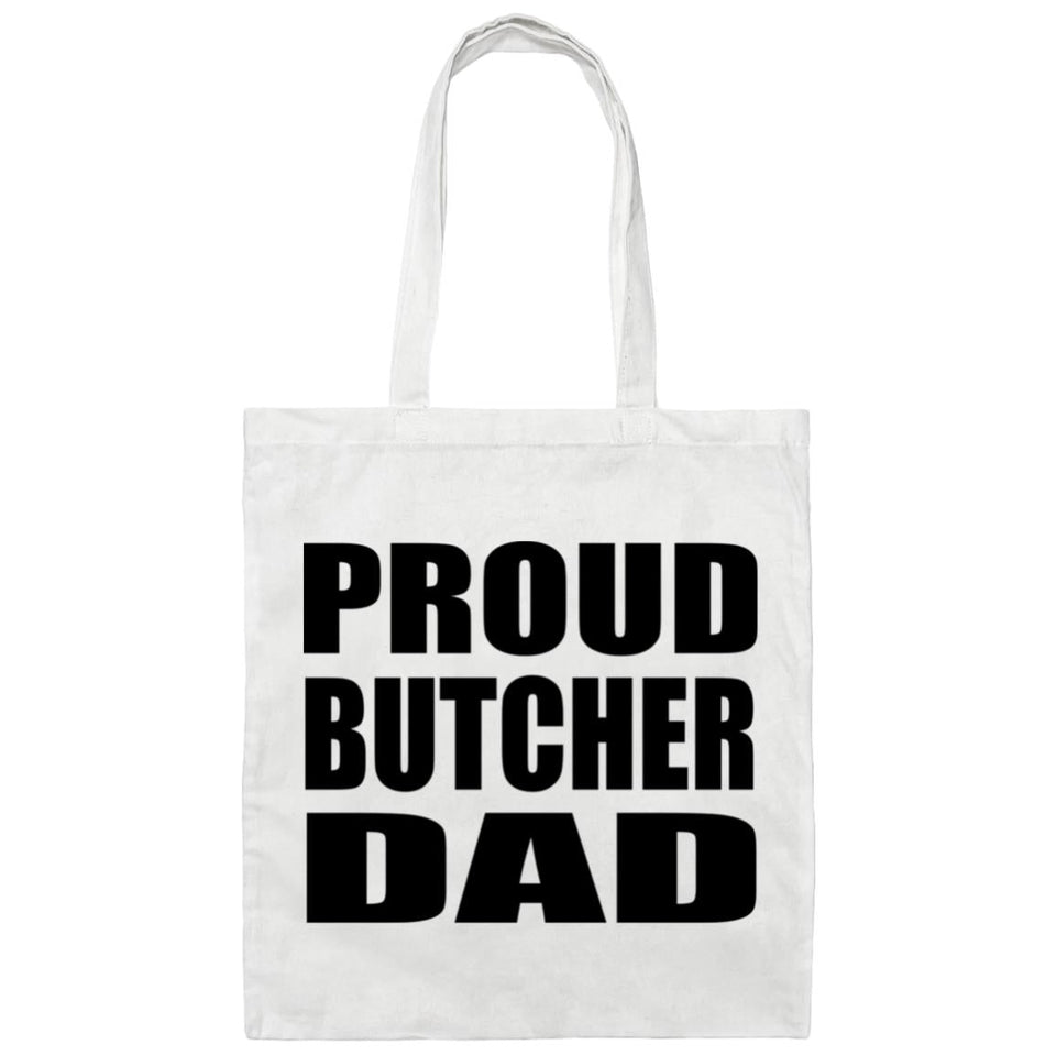 Proud Butcher Dad - Tote Bag White