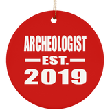Archeologist Established EST. 2019 - Circle Ornament