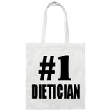 Number One #1 Dietician - Tote Bag White