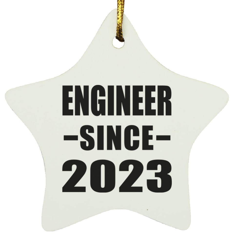 Engineer Since 2023 - Star Ornament