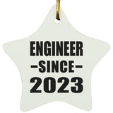 Engineer Since 2023 - Star Ornament