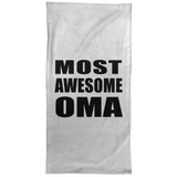 Most Awesome Oma - Hand Towel
