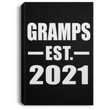Gramps Established EST. 2021 - Canvas Portrait