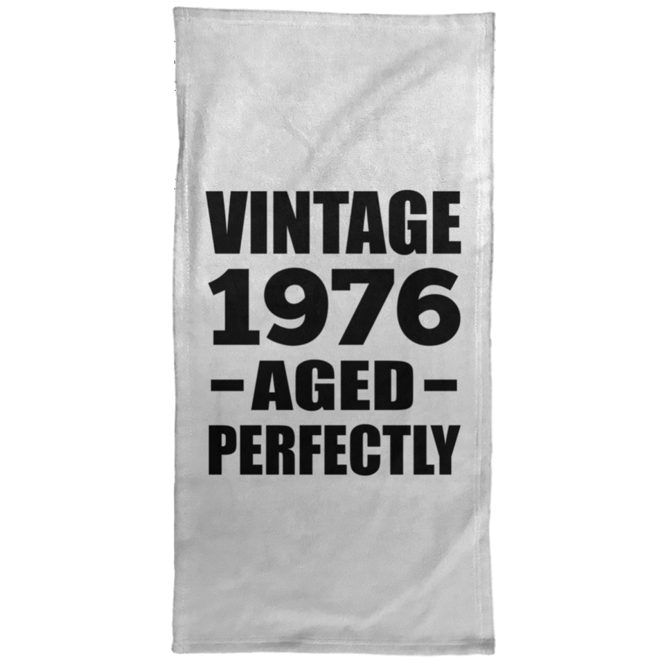 48th Birthday Vintage 1976 Aged Perfectly - Hand Towel
