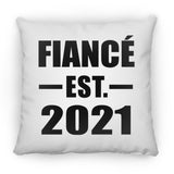 Fiance Established EST. 2021 - Throw Pillow