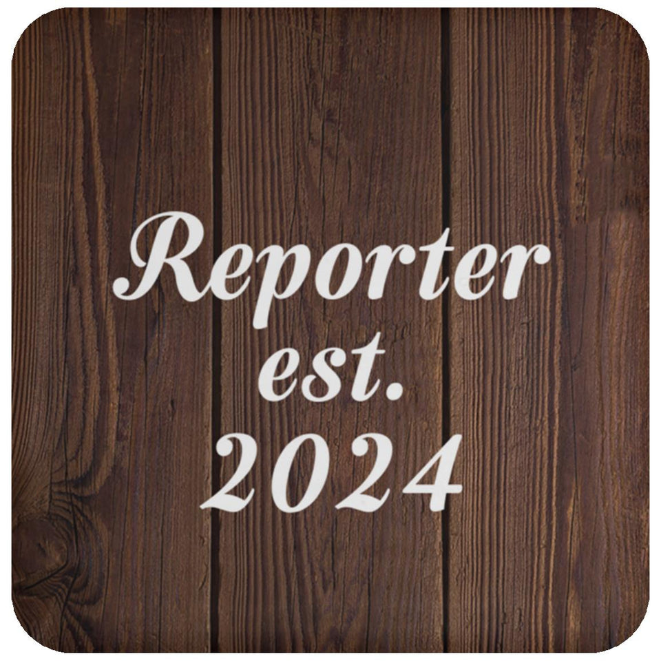 Reporter Established Est. 2024 - Drink Coaster D