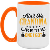 Ain't No Grandma Like The One I Got - 15oz Accent Mug Orange