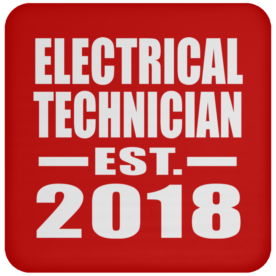 Electrical Technician Established EST. 2018 - Drink Coaster