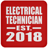 Electrical Technician Established EST. 2018 - Drink Coaster