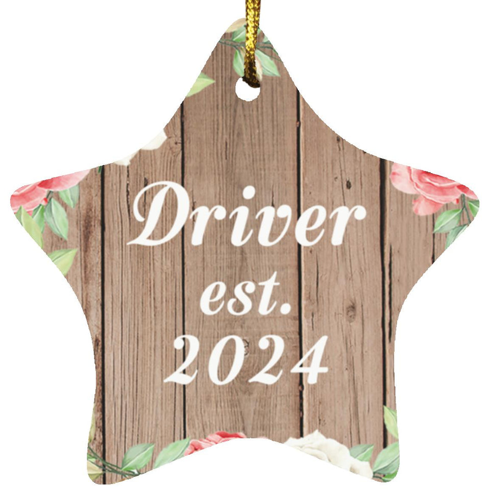Driver Established Est. 2024 - Star Ornament B