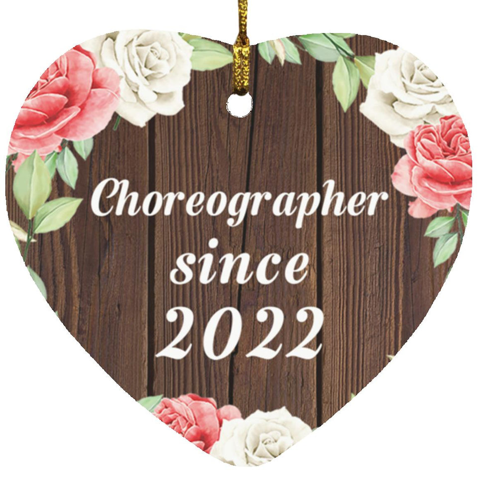 Choreographer Since 2022 - Heart Ornament A