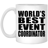 World's Best Event Coordinator - 11 Oz Coffee Mug