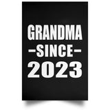 Grandma Since 2023 - Poster Portrait