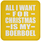 All I Want For Christmas Is My Boerboel - Coaster