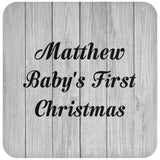 Matthew Baby's First Christmas - Drink Coaster F
