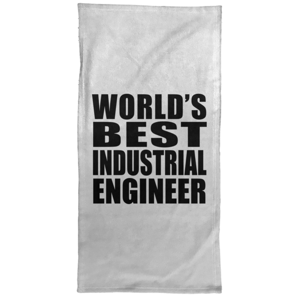 World's Best Industrial Engineer - Hand Towel