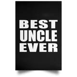 Best Uncle Ever - Poster Portrait