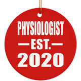 Physiologist Established EST. 2020 - Circle Ornament