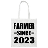 Farmer Since 2023 - Tote Bag White