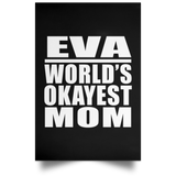 Eva World's Okayest Mom - Poster Portrait