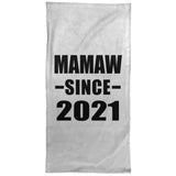 Mamaw Since 2021 - Hand Towel
