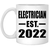 Electrician Established EST. 2022 - 11oz Coffee Mug