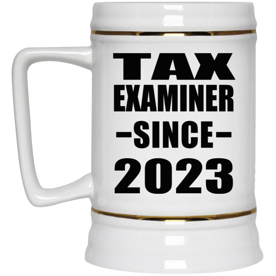 Tax Examiner Since 2023 - Beer Stein