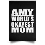 Amy World's Okayest Mom - Poster Portrait