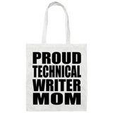 Proud Technical Writer Mom - Tote Bag White