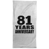 81st Anniversary 81 Years Anniversary - Hand Towel