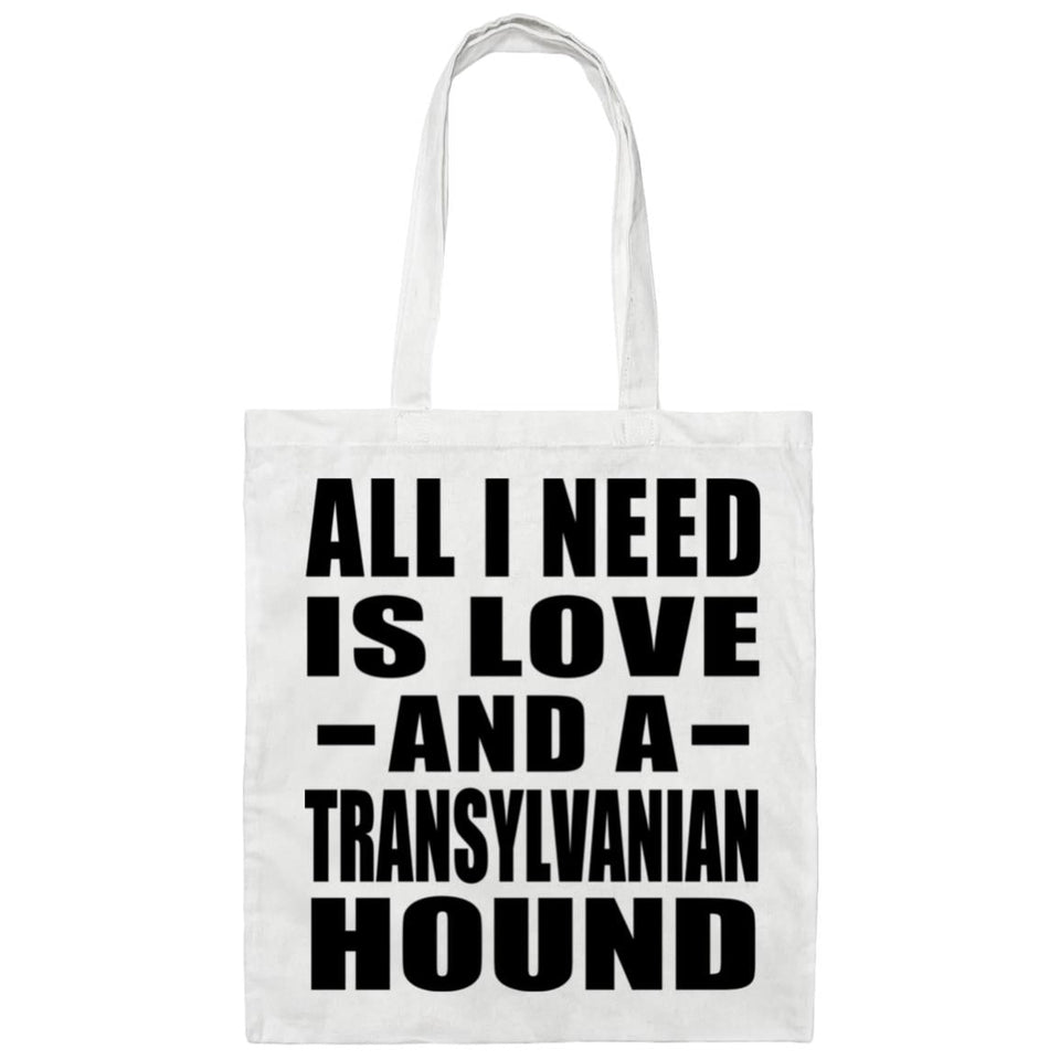 All I Need Is Love And A Transylvanian Hound - Tote Bag White