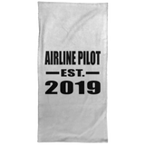 Airline Pilot Established EST. 2019 - Hand Towel