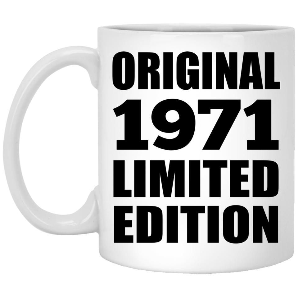 53rd Birthday Original 1971 Limited Edition - 11oz Coffee Mug