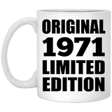 53rd Birthday Original 1971 Limited Edition - 11oz Coffee Mug