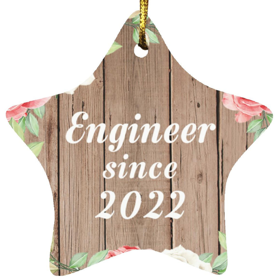 Engineer Since 2022 - Star Ornament B