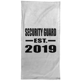Security Guard Established EST. 2019 - Hand Towel