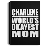 Charlene World's Okayest Mom - Canvas Portrait