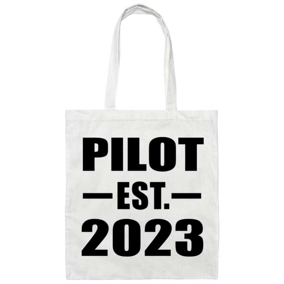 Pilot Established EST. 2023 - Tote Bag White