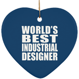World's Best Industrial Designer - Heart Ornament