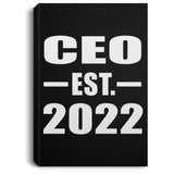 CEO Established EST. 2022 - Canvas Portrait