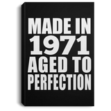 53rd Birthday Made In 1971 Aged to Perfection - Canvas Portrait