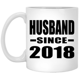 Husband Since 2018 - 11 Oz Coffee Mug