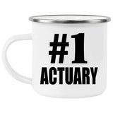 Number One #1 Actuary - 12oz Camping Mug