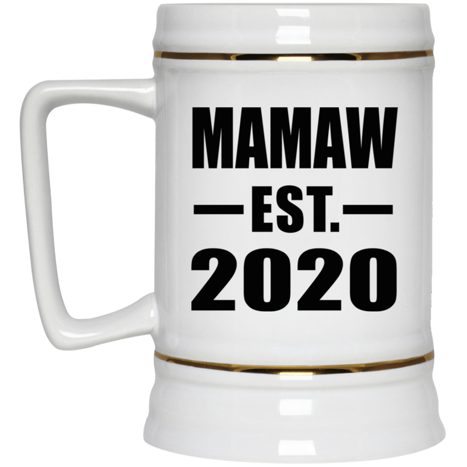 Mamaw Established EST. 2020 - Beer Stein